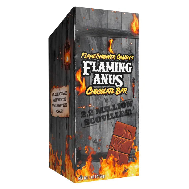 Flaming Anus Chocolate Bar