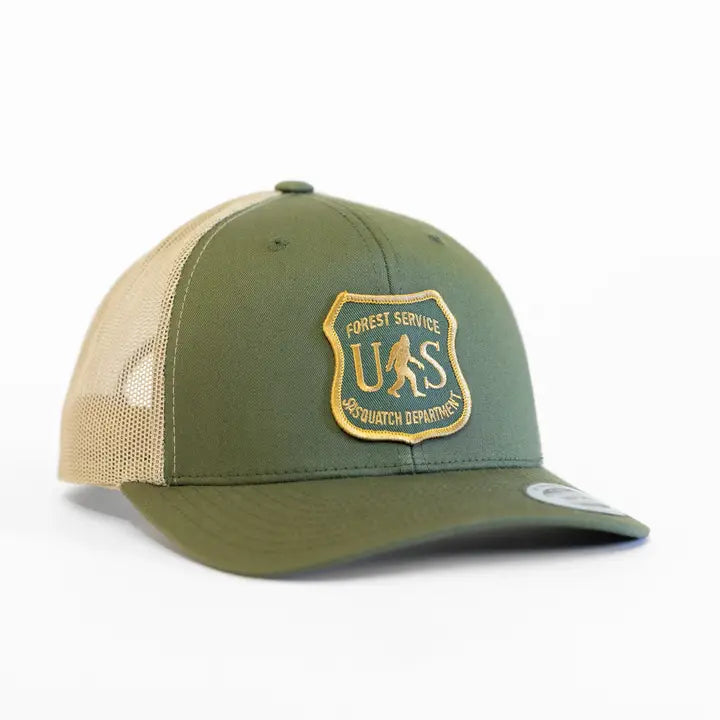Forest Service Green Trucker Hat