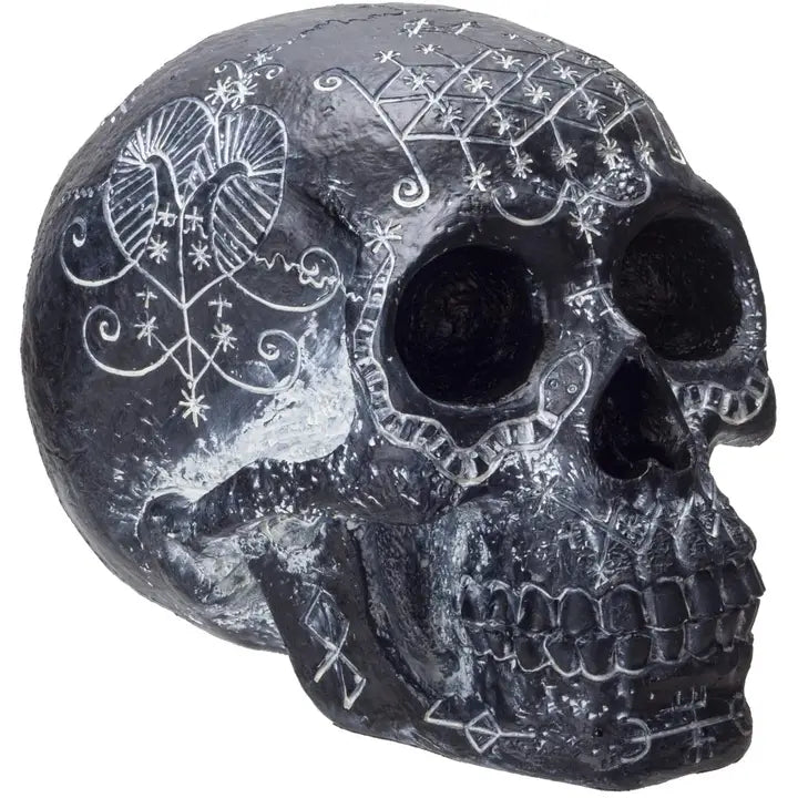 Black Voodoo Skull
