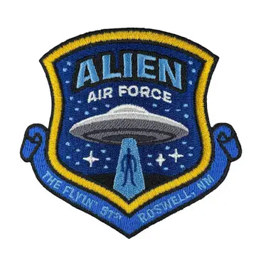 Alien Air Force Iron On Patch