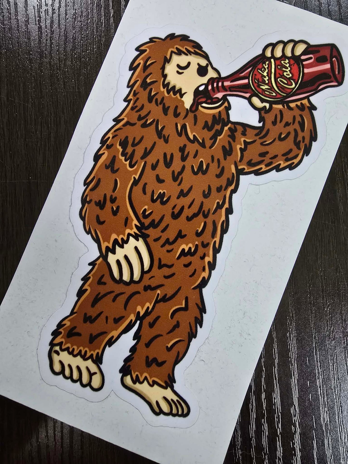 Atomic Cola Bigfoot 7" Sticker Vehicle Ready