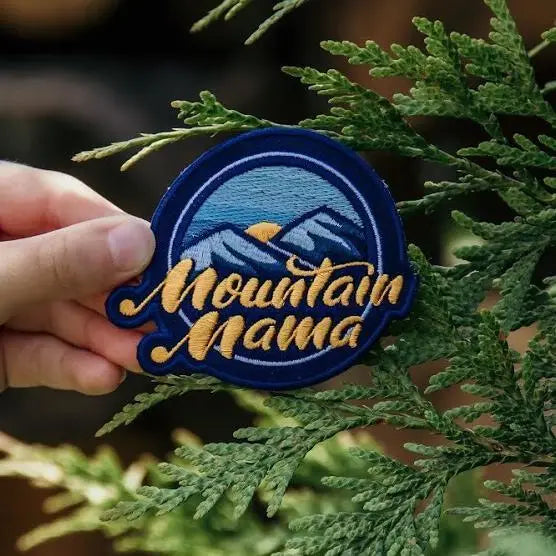 Mountain Mama Iron On Patch