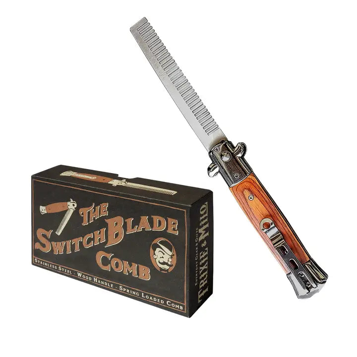 Genuine Switchblade Comb