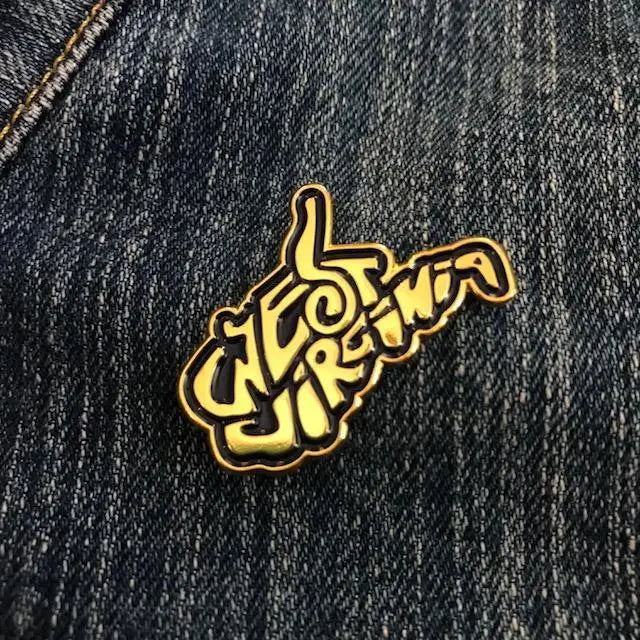 WV Doodle Lapel Pin