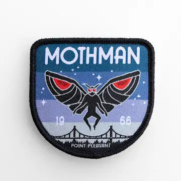 Mothman 1966 Iron On Patch