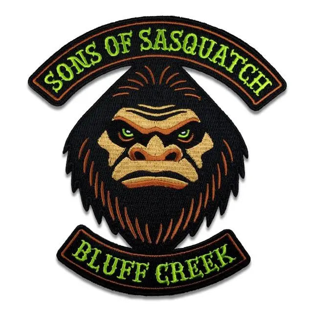 Sons Of Sasquatch Iron On Patch