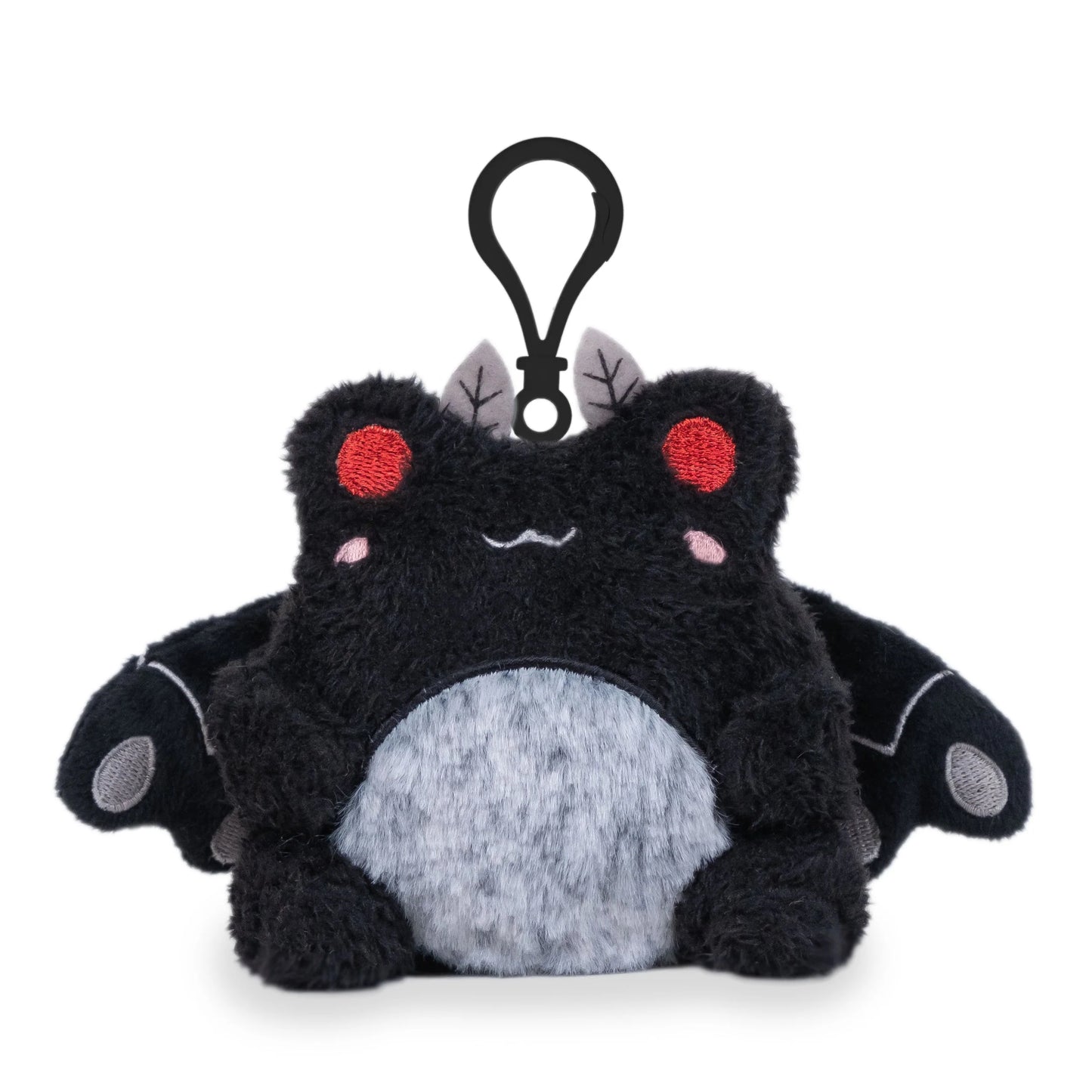 Mini Mothman Wawa Clip (Cute Kawaii Black Keychain Plush)