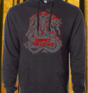 Respect Locals Hoodie Small
