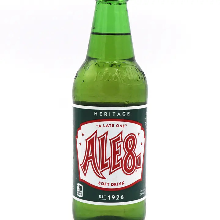 Ale-8 Heritage Soda, 12oz Glass Bottle