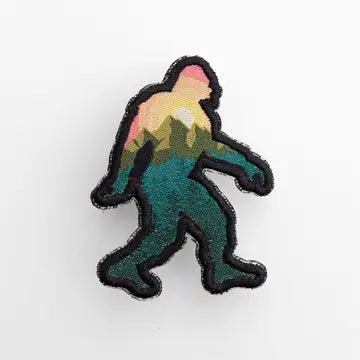 Patagonia Adventure Bigfoot Iron On Patch