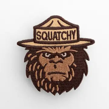Squatchy Iron On Patch