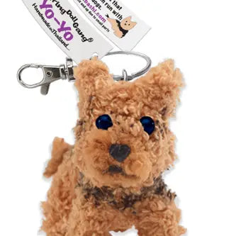 Yo Yo the Yorkie String Doll Keychain