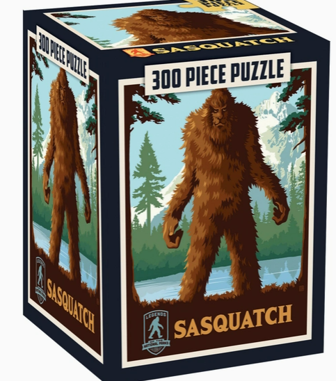 Sasquatch 300 Piece Jigsaw Puzzle