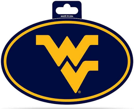 Gold/Blue WV Sticker