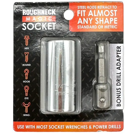 Roughneck Magic Socket with Drill Adapter
