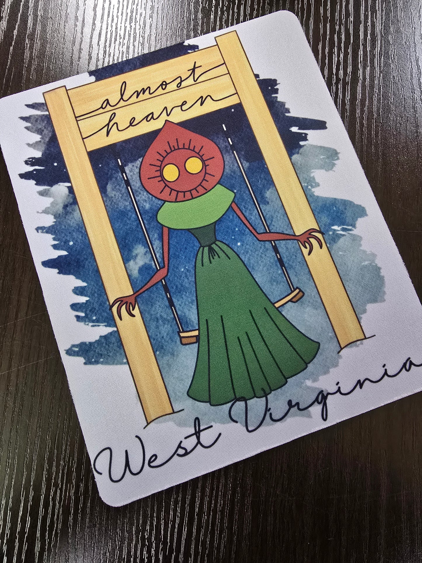 “Almost Heaven” Flatwoods Monster Mousepad