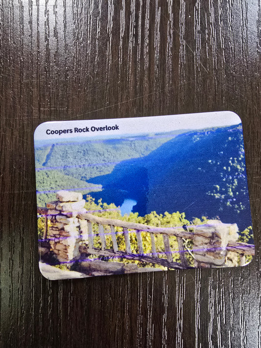 Coopers Rock Overlook Magnet