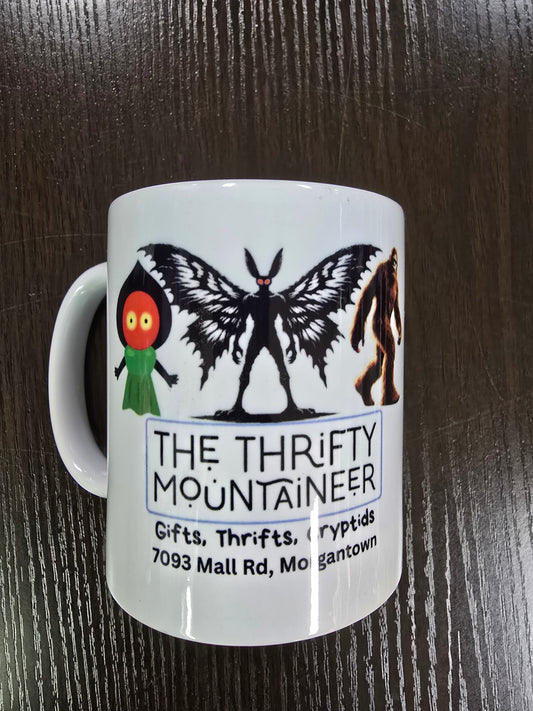 The Thrifty Mountaineer Logo Coffee Mug