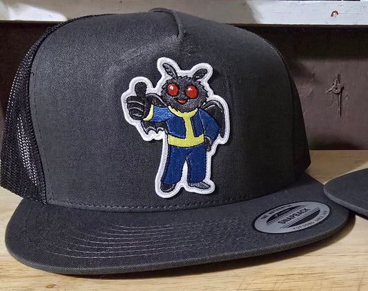Vault Guardian Mothman Trucker Hat- Center