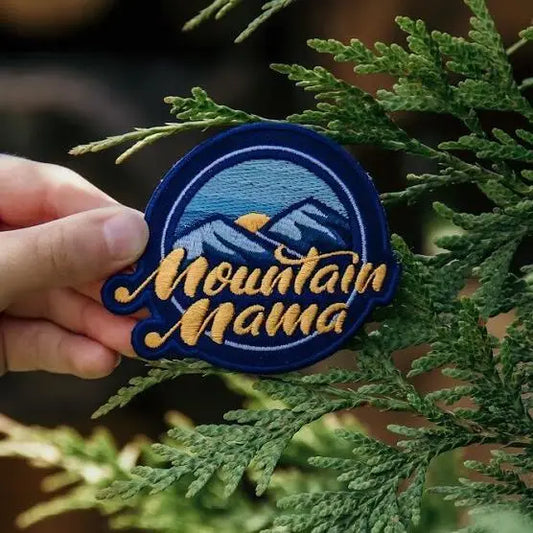 Mountain Mama Iron On Patch