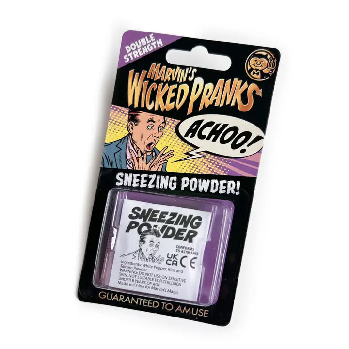 Marvin's Wicked Pranks - Sneezing Powder