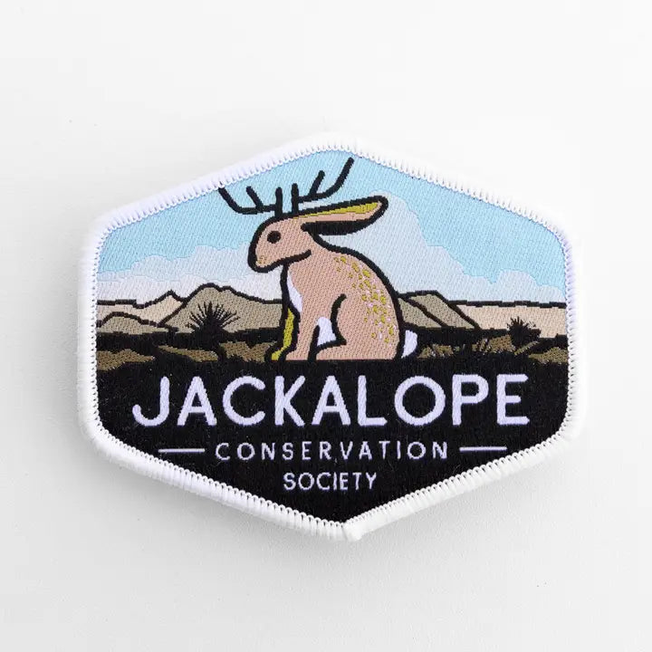 Jackalope Conservation Society Iron On Patch