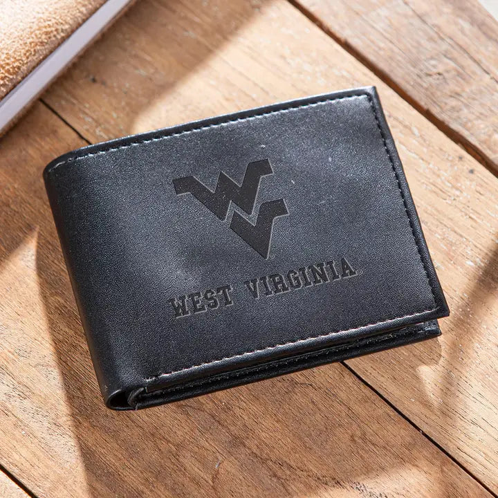 Wallet, Bi-Fold, West Virginia Black