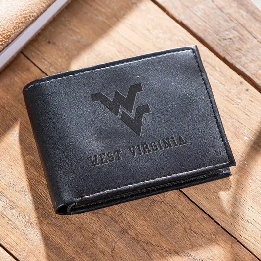 Wallet, Bi-Fold, West Virginia Black