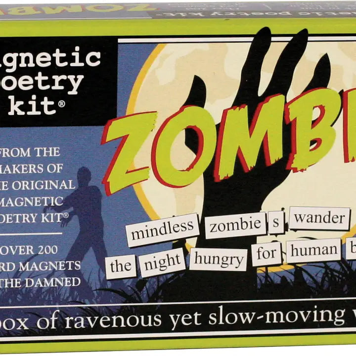 Zombie Magnetic Poetry Kit