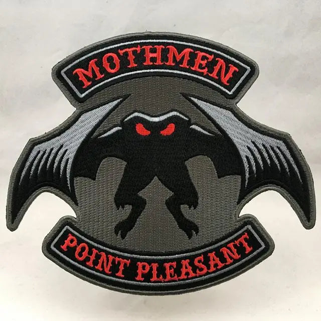 Mothmen Iron On Patch
