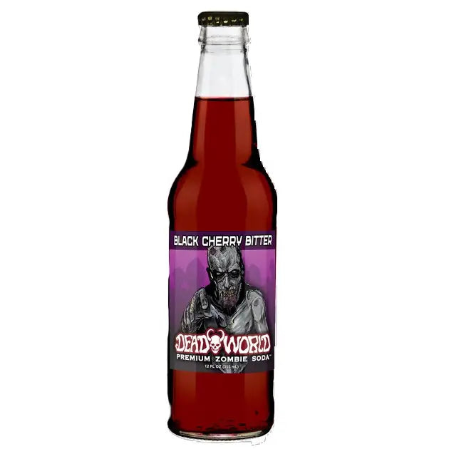 Dead World Zombie Soda, Black Cherry