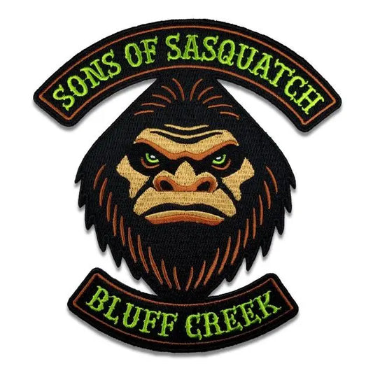 Sons Of Sasquatch Iron On Patch