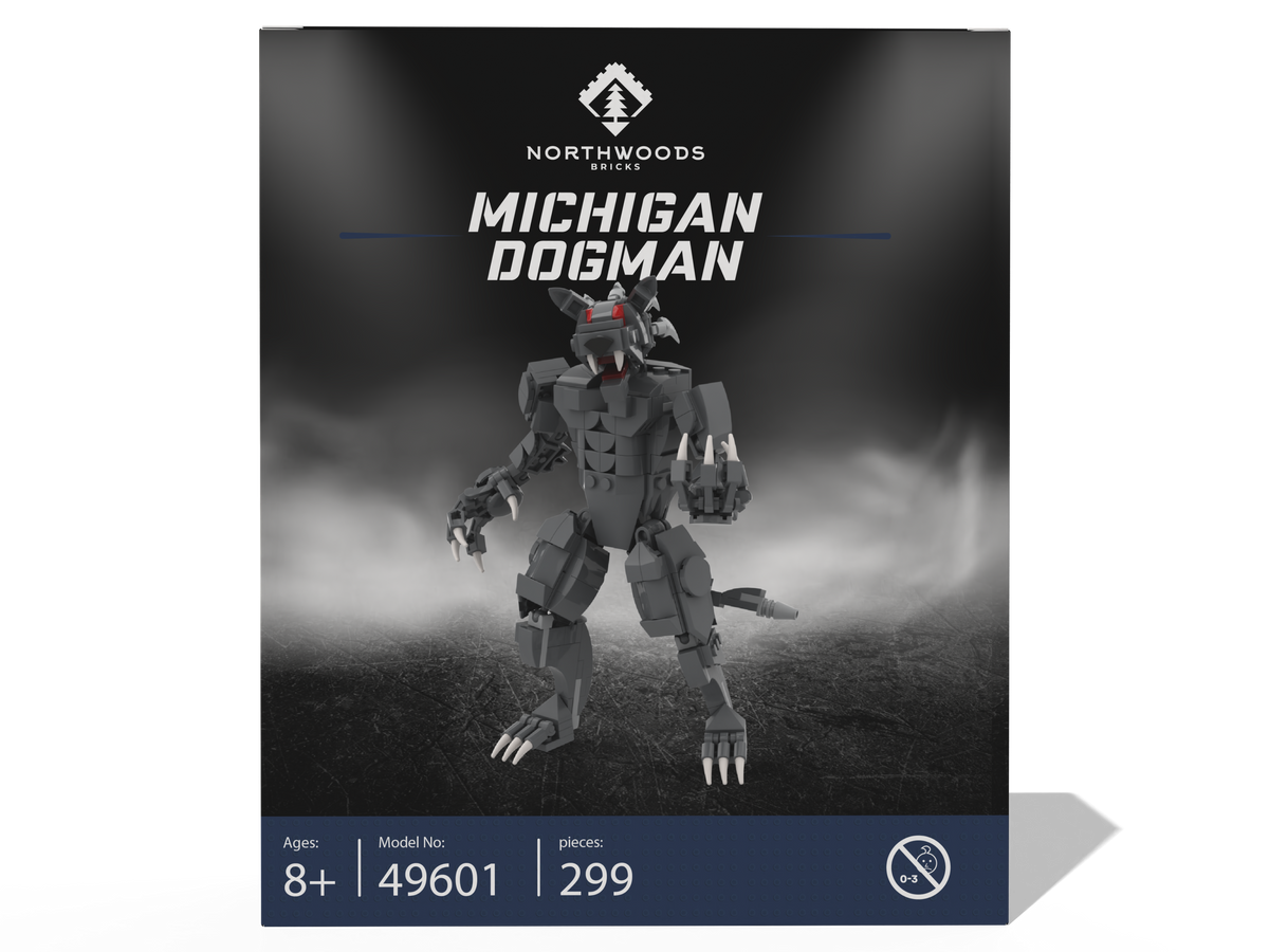 Michigan Dogman 299-piece building brick set