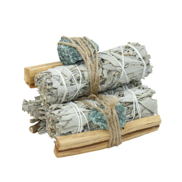 Sage, Palo Santo, Green Adventurine