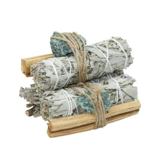 Sage, Palo Santo, Green Adventurine