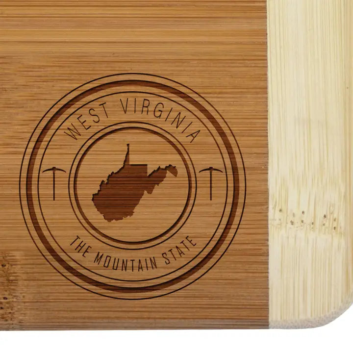 West Virginia State Stamp Series Bar Board