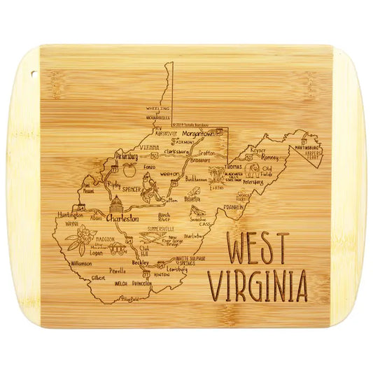 A Slice of Life West Virginia Cutting & Charcuterie Board
