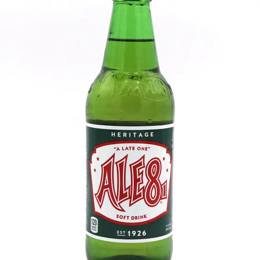 Ale-8 Heritage Soda, 12oz Glass Bottle