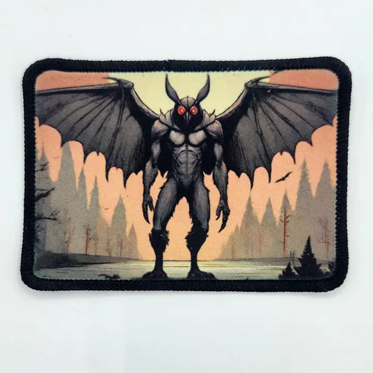 Mothman Buff Iron On Patch