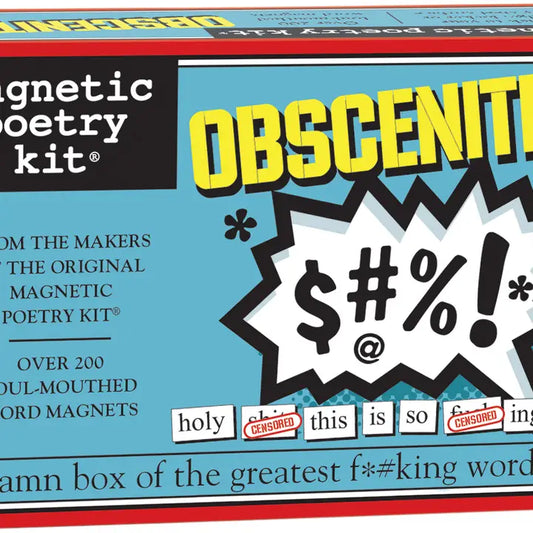 Obscenities Magnetic Poetry Kit