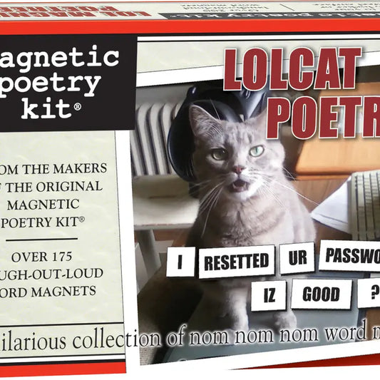 Lolcat Poetreez Magnetic Poetry Kit