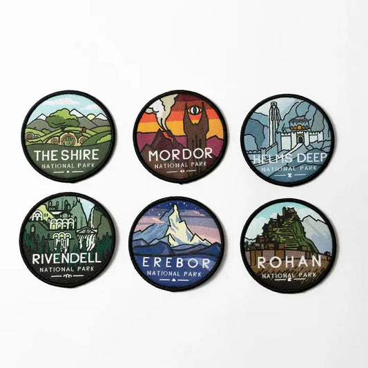 Erebor Park Iron On Patch LOTR