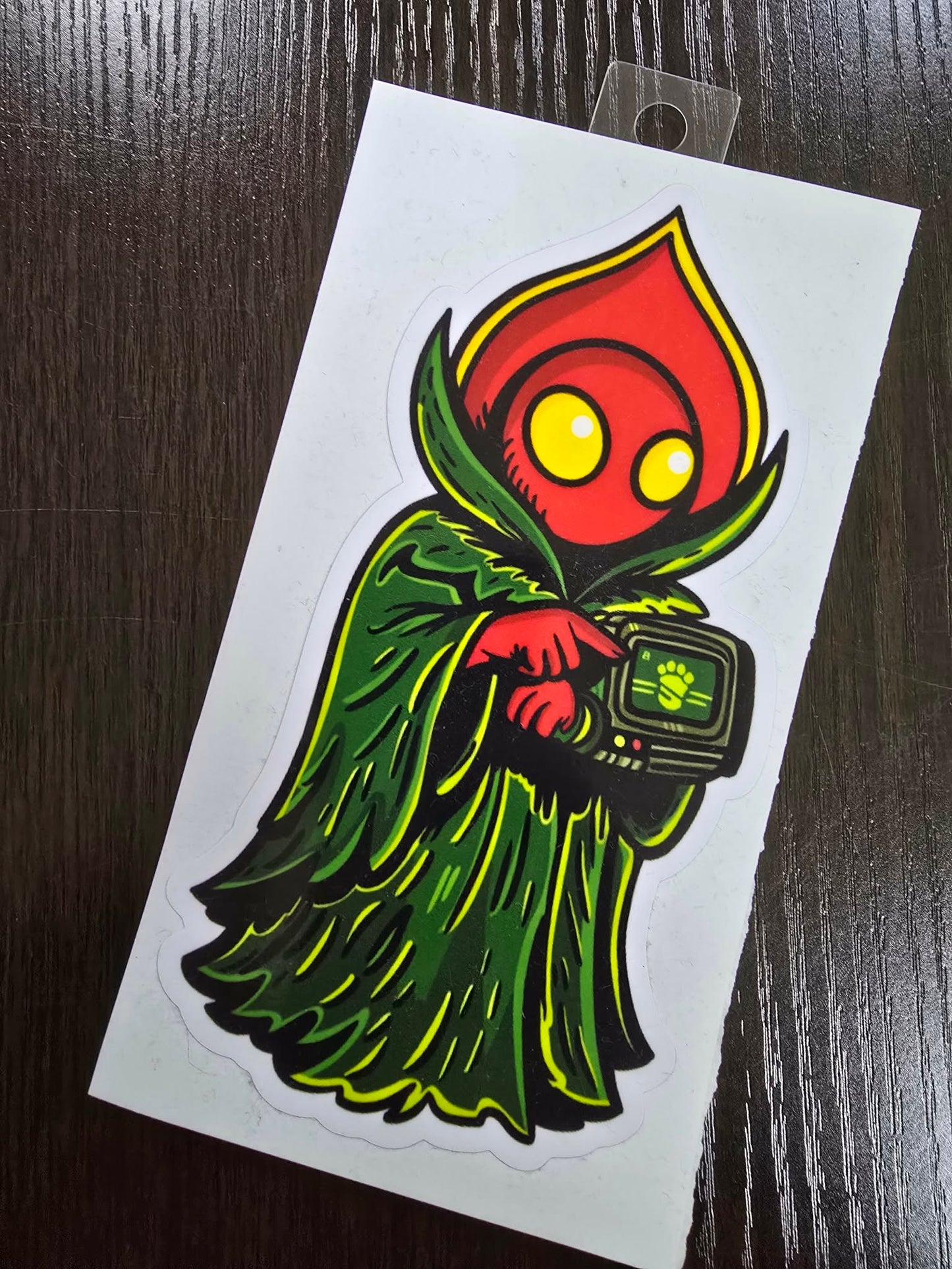 Rad Detector Flatwoods Monster 7" Vehicle Ready Sticker