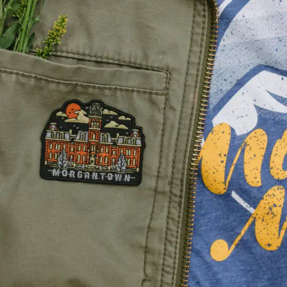 Morgantown Iron On Patch