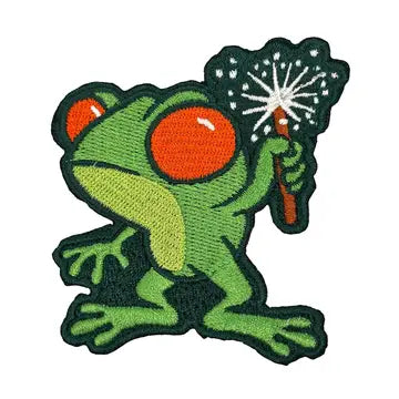 Loveland Cute Frog Iron On Patch