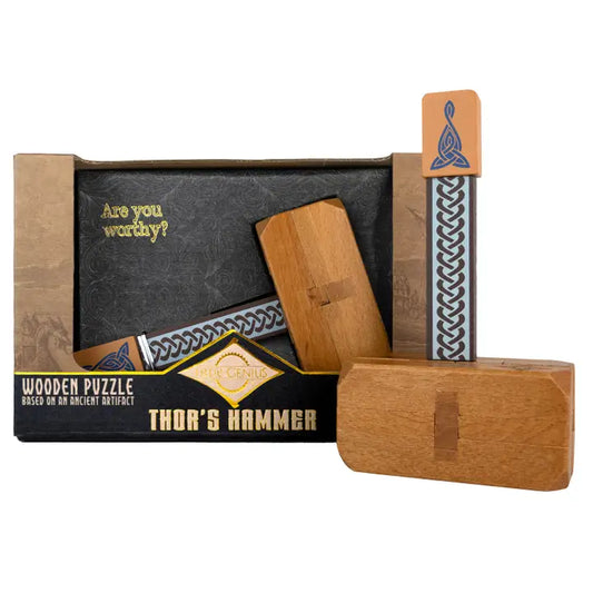 True Genius Thor's Hammer Puzzle