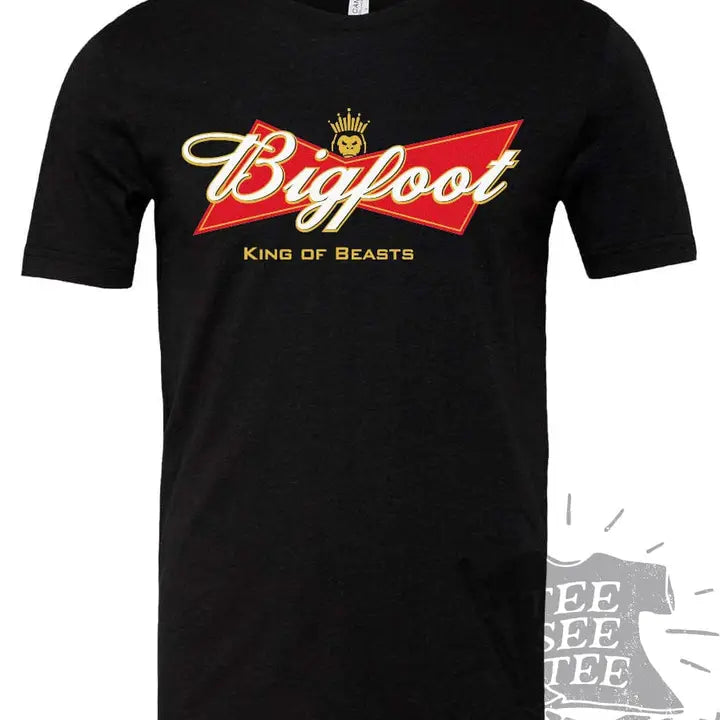 Bigfoot King Of Beasts Tee Small