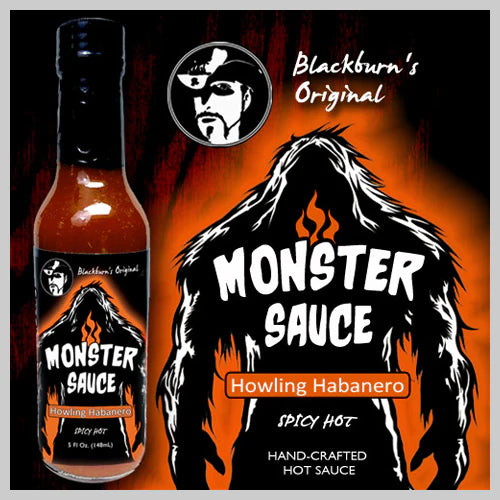 Blackburn's Monster Sauce Howling Habenero