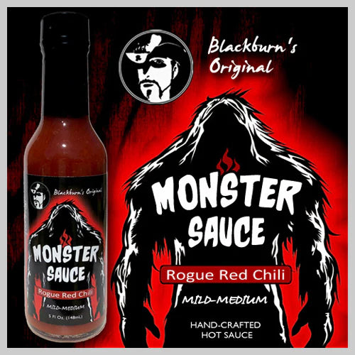 Blackburn's Monster Sauce Rogue Red Chili
