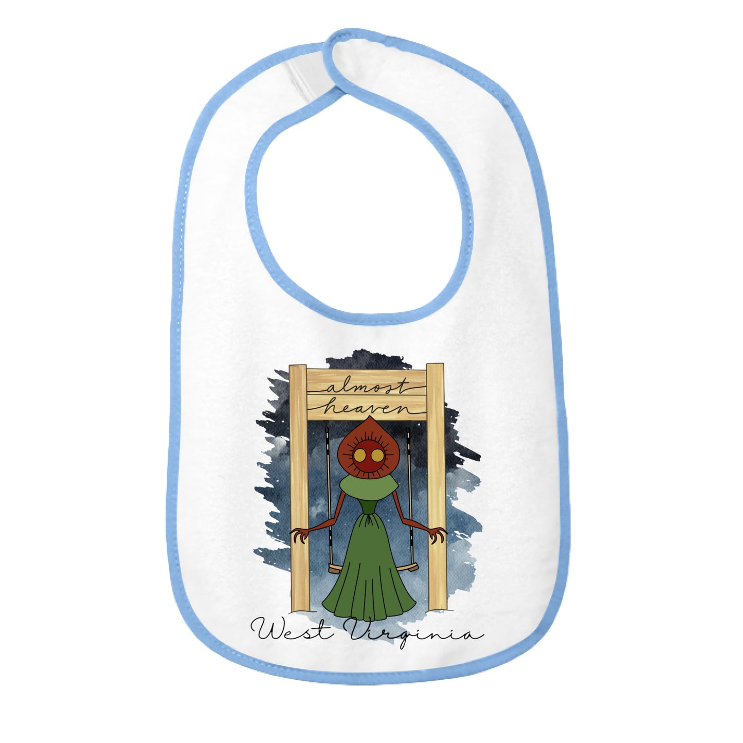 WHITE/LIGHT BLUE - FRONT